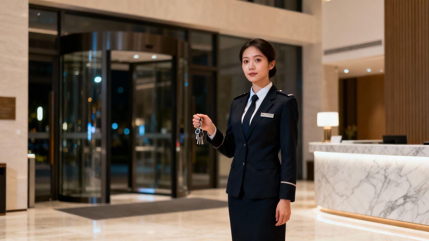 Female night security concierge work in Southend on Sea