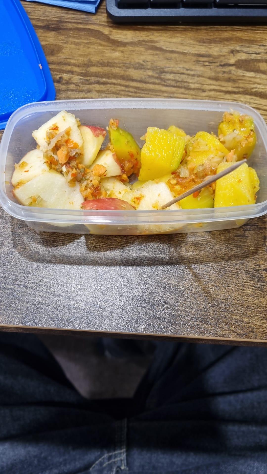 Food prepared for an HHS Group staff social event