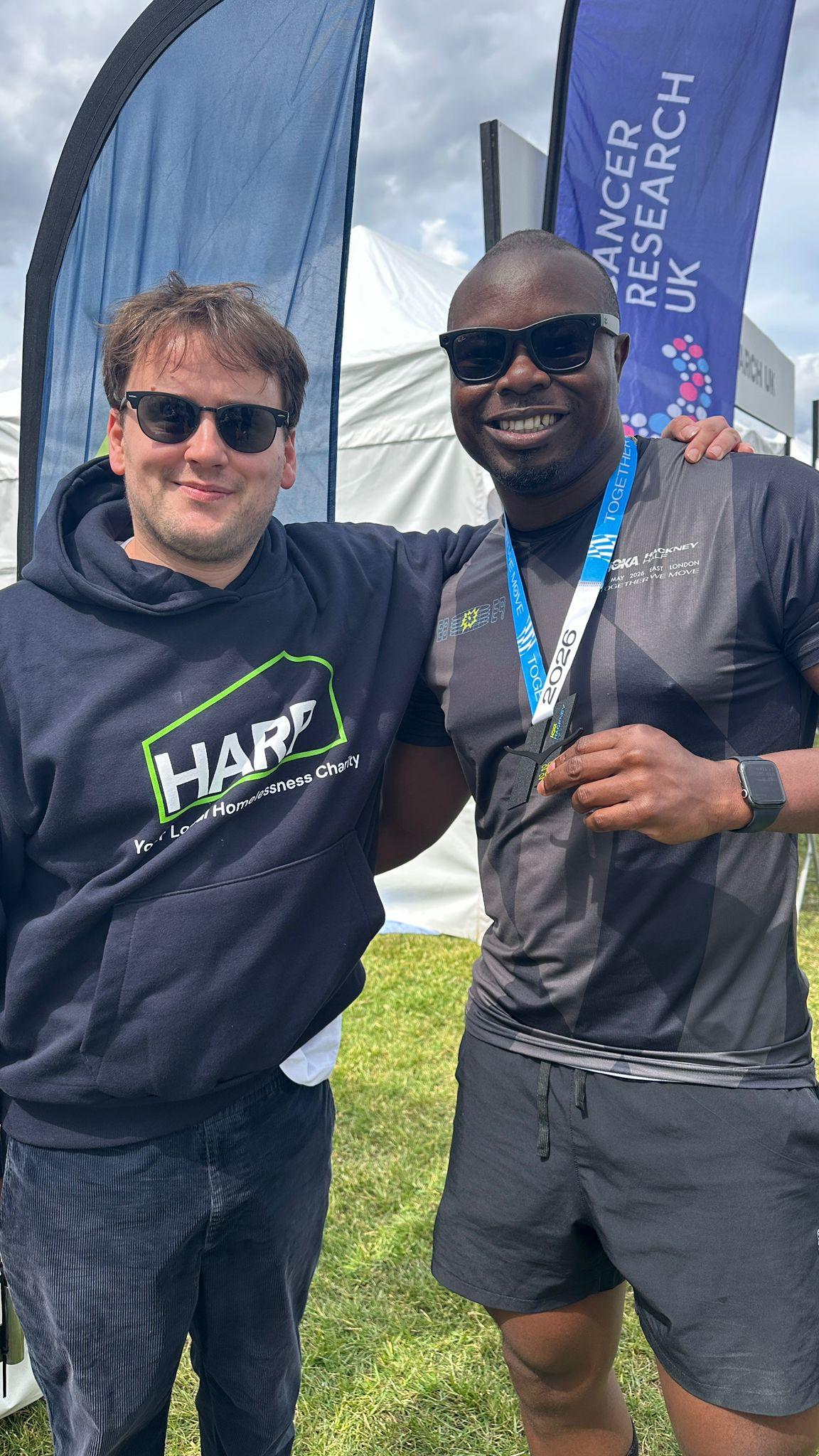 HHS Group supporting the HARP charity marathon